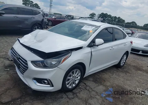 2021 Hyundai Accent Sel из США, поврежденный, VIN 3KPC24A67ME134180